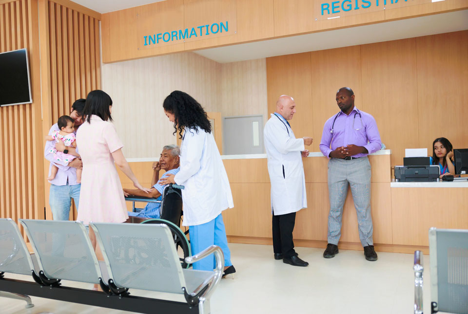 Medical Office Reception Cleaning and Disinfecting Services