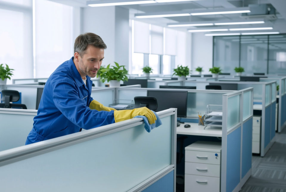 Office Cleaning Cubicle Janitorial Services
